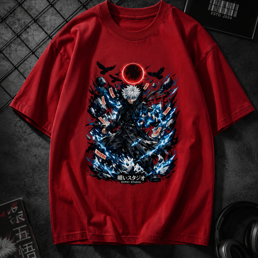 Cursed Ascension Anime Streetwear T-Shirt | Premium Oversized Graphic Tee | Kurai Studio (暗いスタジオ)