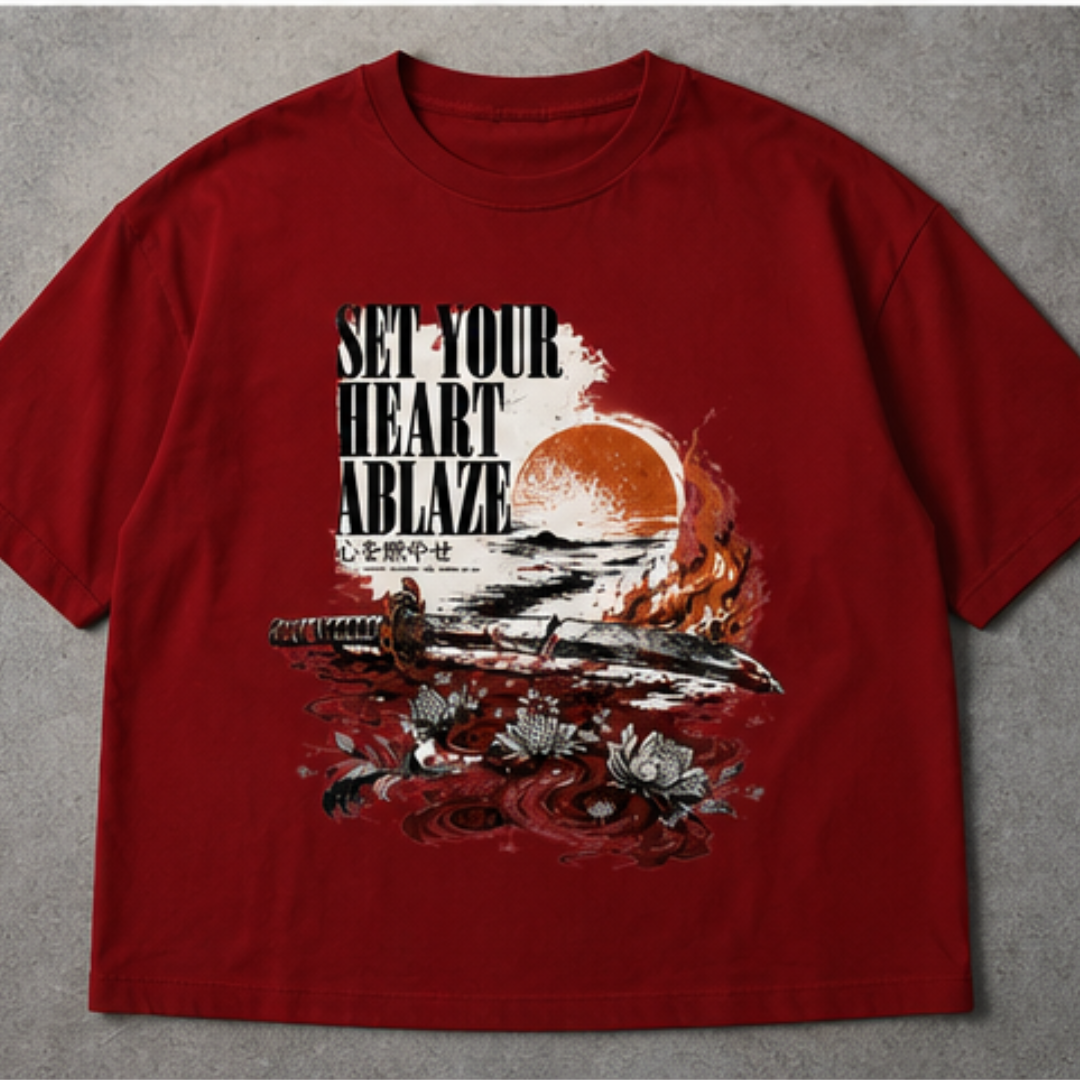 SET YOUR HEART ABLAZE - (RENGOKU)