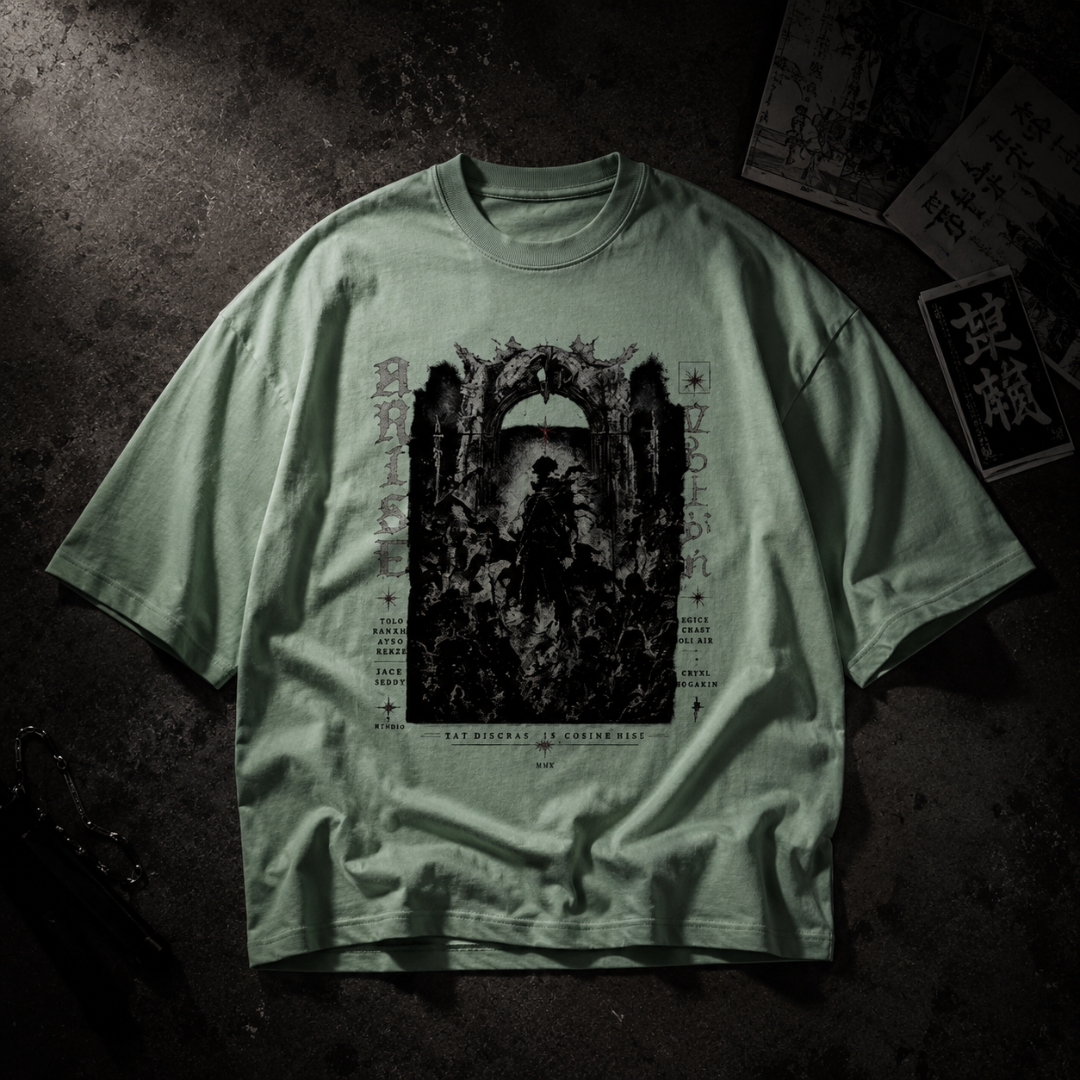 ARISE — Solo Leveling Inspired Oversized Tee