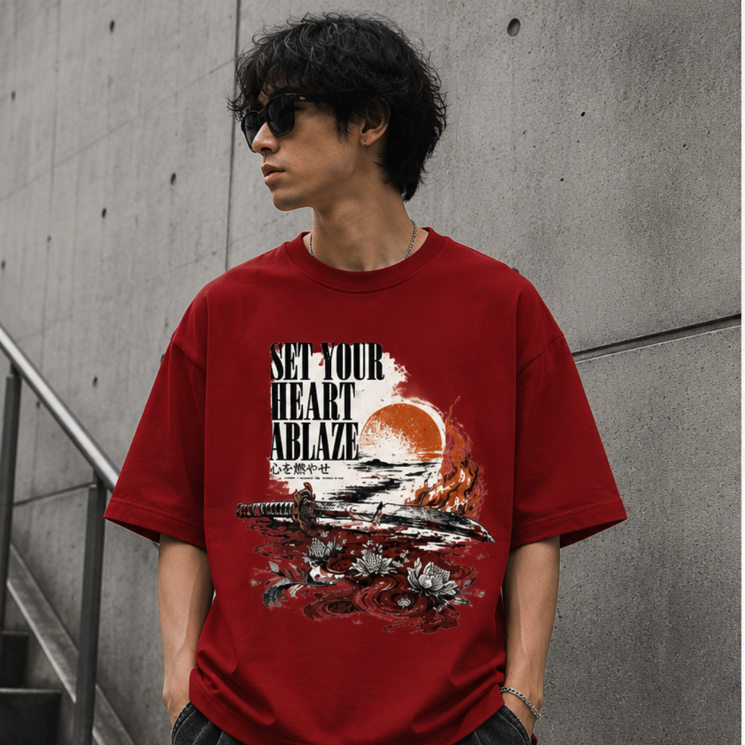 SET YOUR HEART ABLAZE - (RENGOKU)