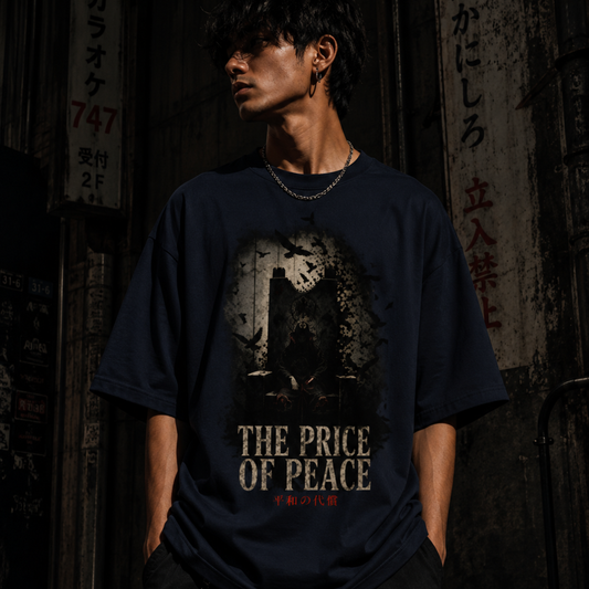 IACHI – The Price of Peace Oversized Anime Tee | Kurai Studio
