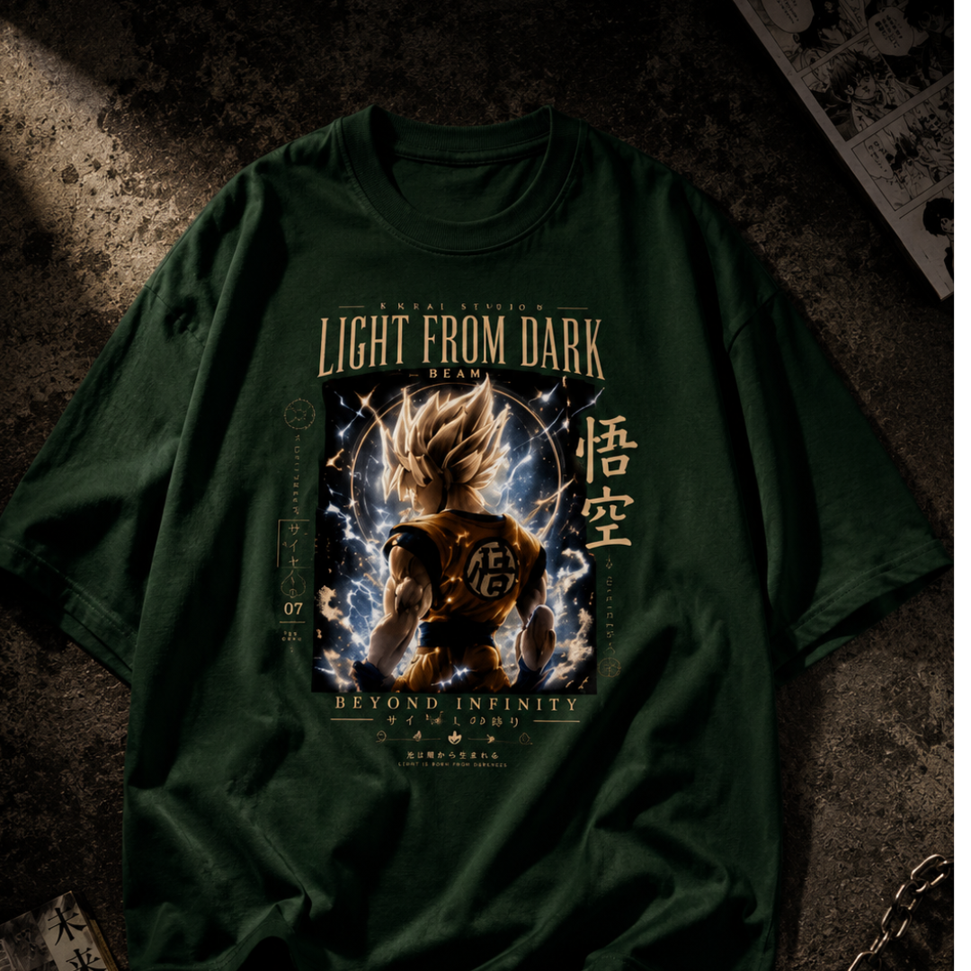Beyond Infinity — Gojo Satoru Oversized Streetwear Tee