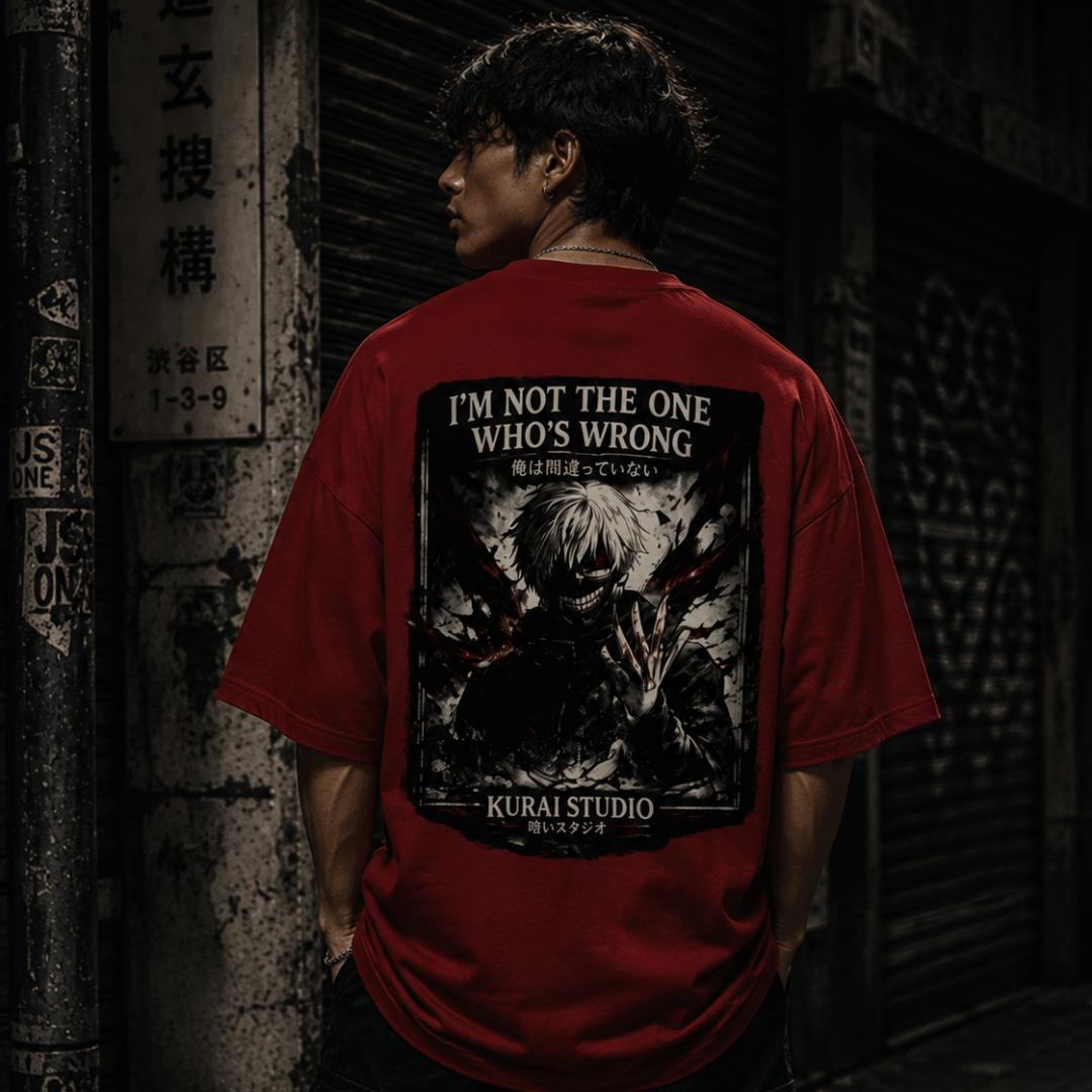 Kurai Studio Kaneki Ken Tokyo Ghoul Streetwear Graphic T-Shirt